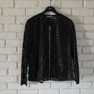 Bagatelle Black Textured Blazer